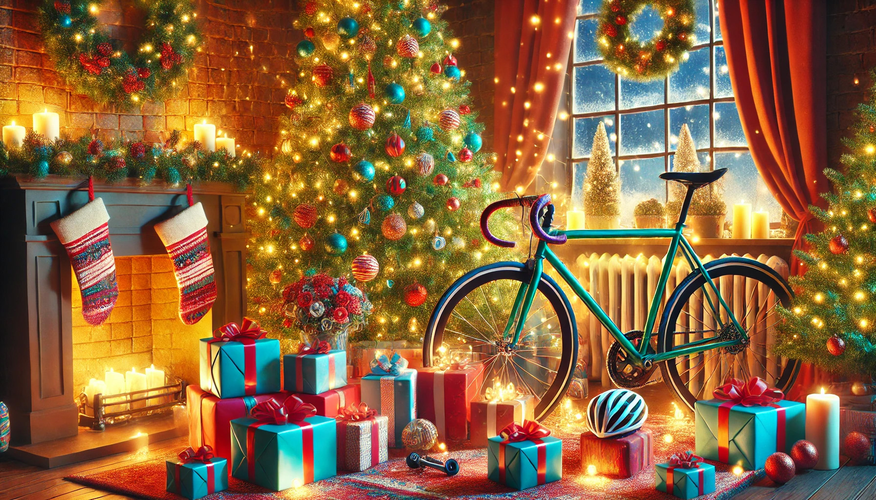 Weihnachtsgeschenke Radfahrer