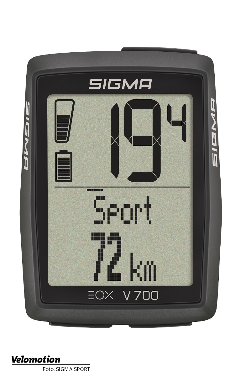 Wyświetlacz Sigma EOX VIEW 700 E-Bike dla purystów