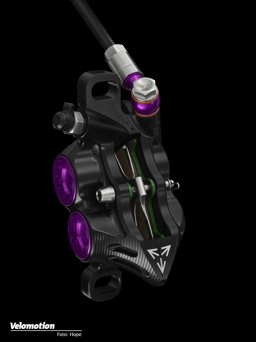 Hope EVO brakes for XC, Trail and Gravity
