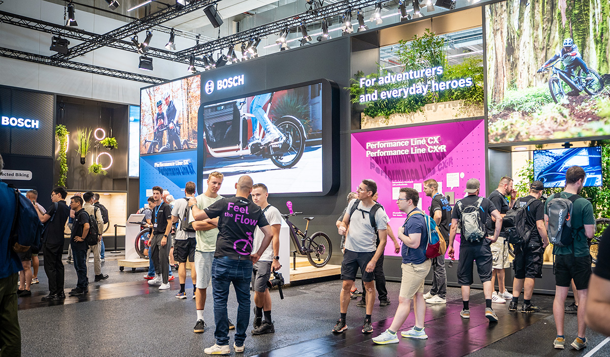 Eurobike Bosch sergi standı