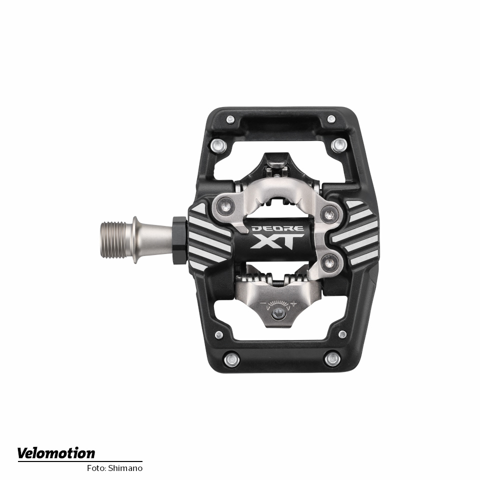 Shimano XT PD-M8220 und PD-MT520 Pedale