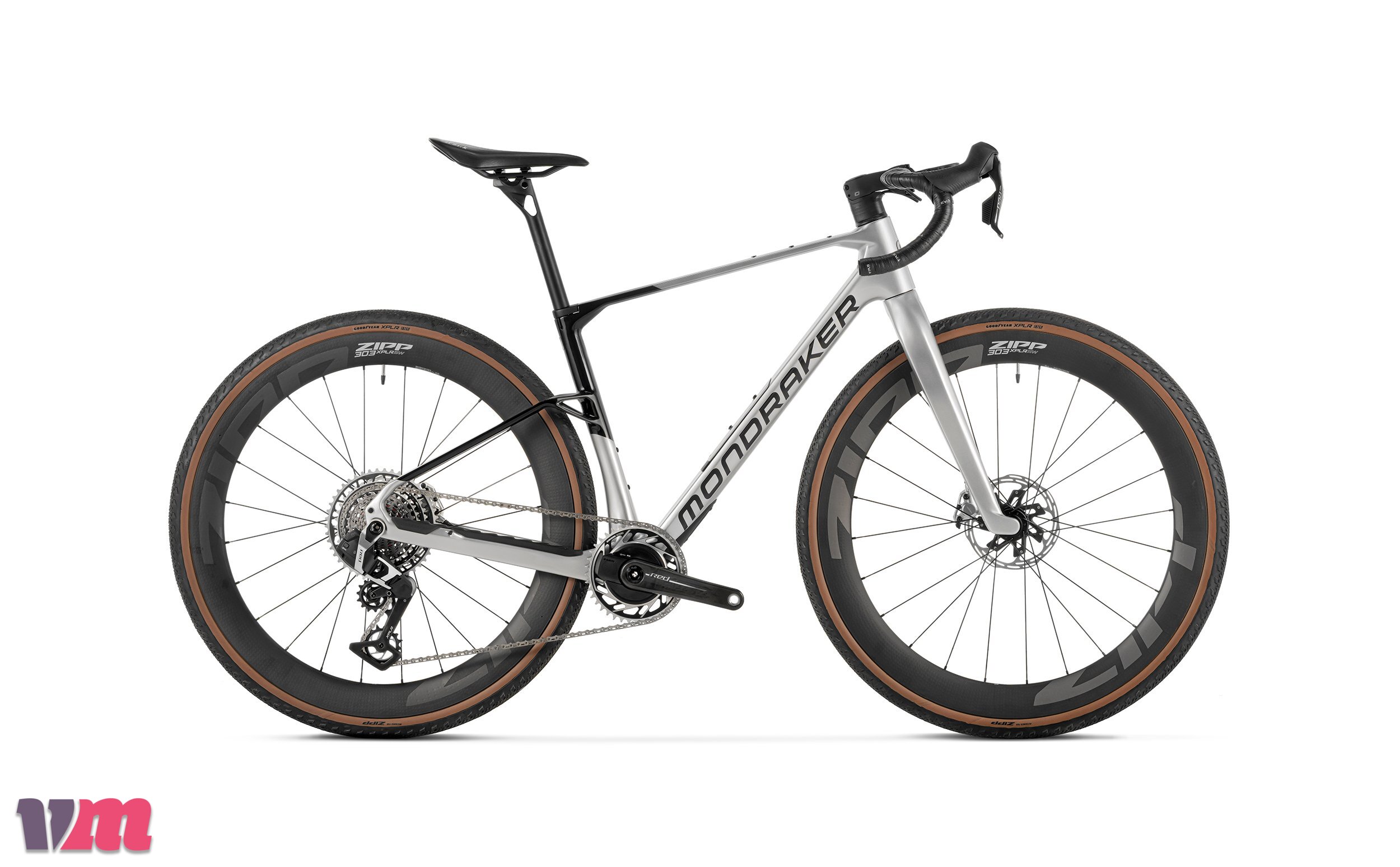 Nur beim Topmodell setzt Mondraker auf eine komplette SRAM -XPLR-Gruppe mit 13 Gängen.