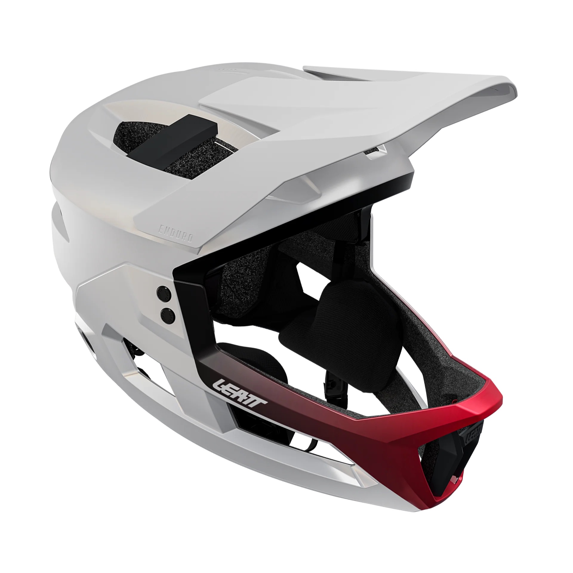 Fullface-Helm mit abnehmbaren Kinnbügel