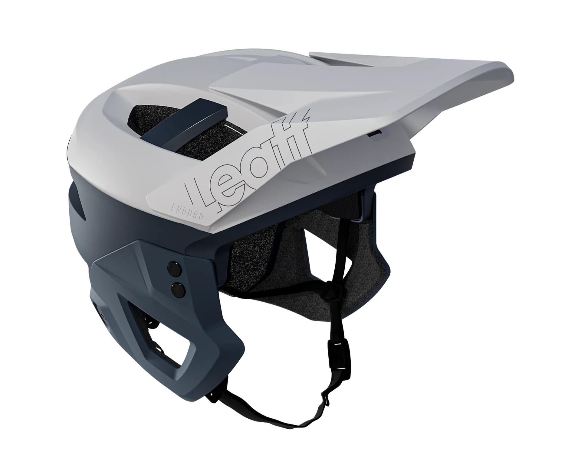 Fullface-Helm mit abnehmbaren Kinnbügel