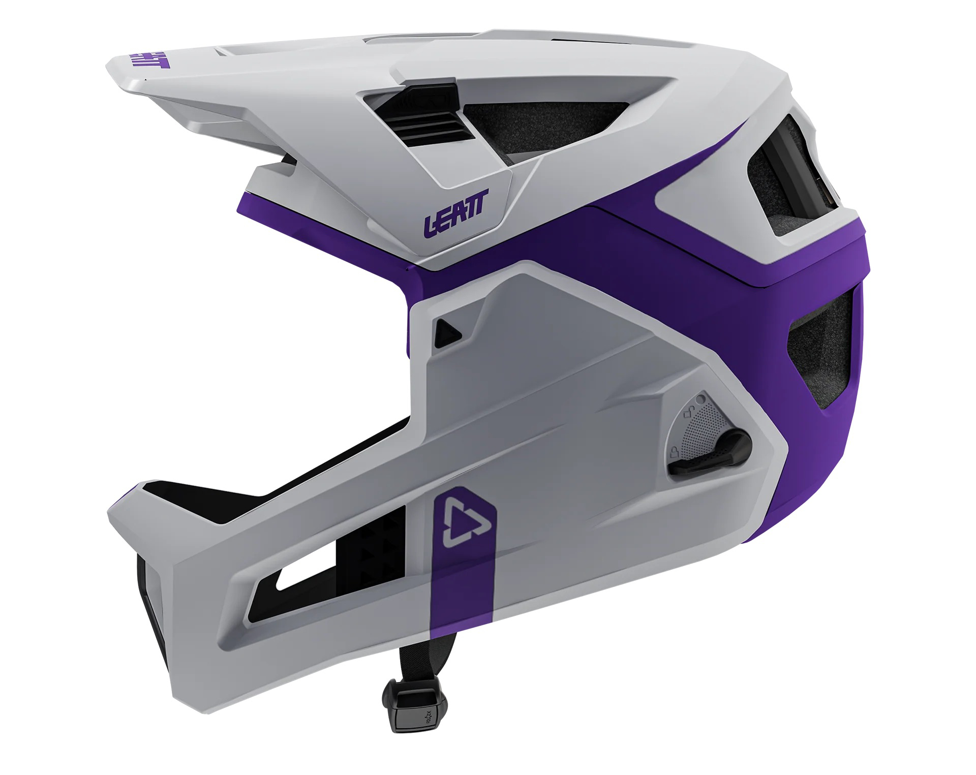 Fullface-Helm mit abnehmbaren Kinnbügel