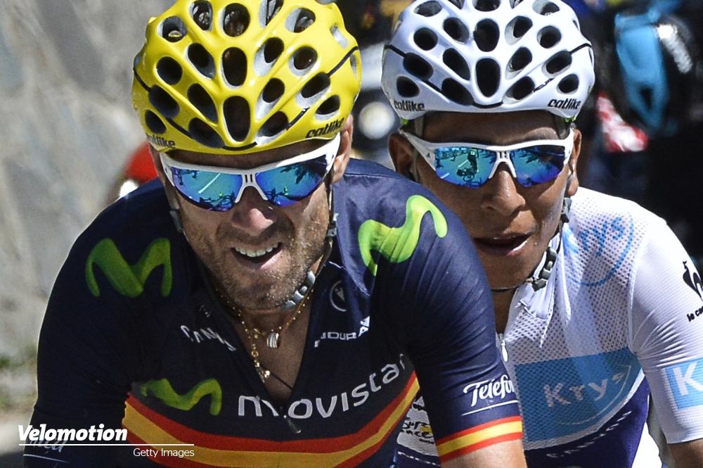 Tour de France Teams 2016 Valverde Quintana Movistar