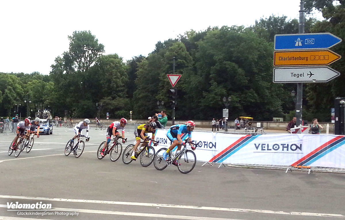 U23-Meisterschaft Velothon Berlin Spitzengruppe