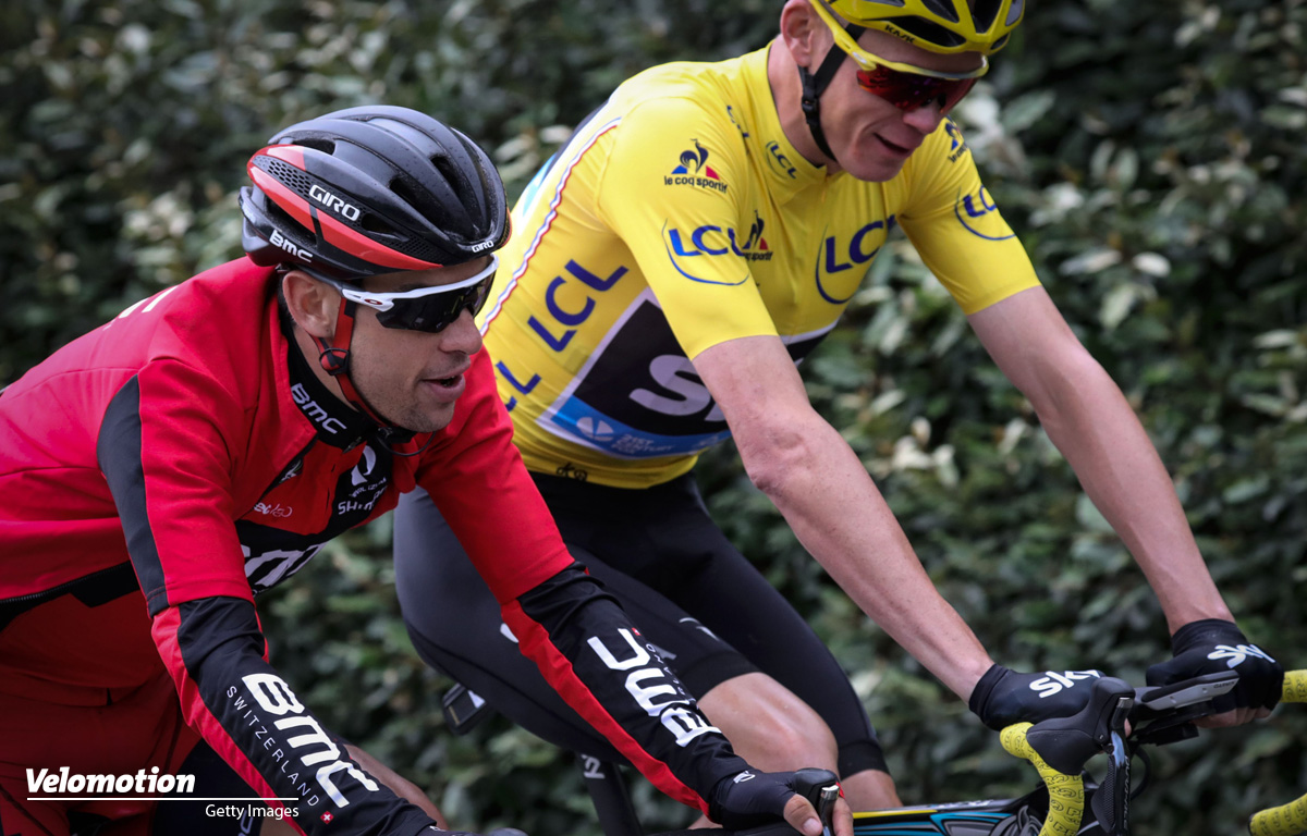 Für die beiden ehemaligen Teamkollegen Richie Porte und Chris Froome war heute ein entspannter Tag bei der Tour de France 2016.