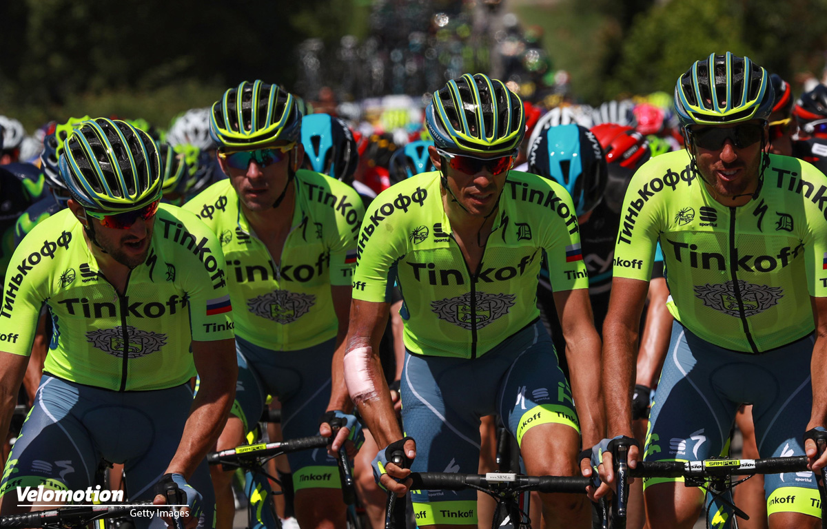Vuelta Teamvorstellung Alberto Contador Tinkoff