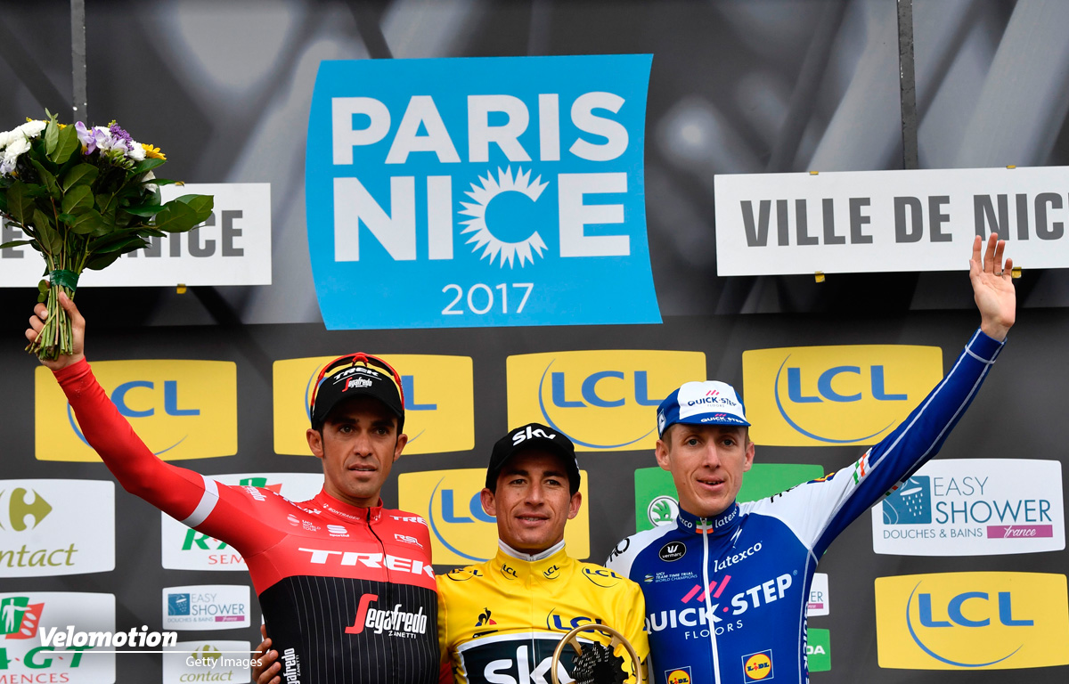 Paris-Nizza 2017 Alberto Contador Sergio Henao Daniel Martin