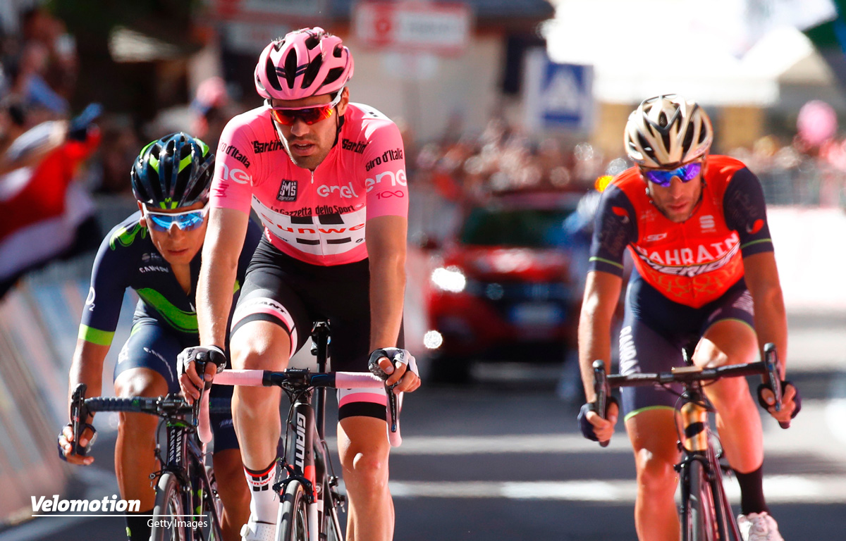 Giro d'Italia Dumoulin Nibali Quintana