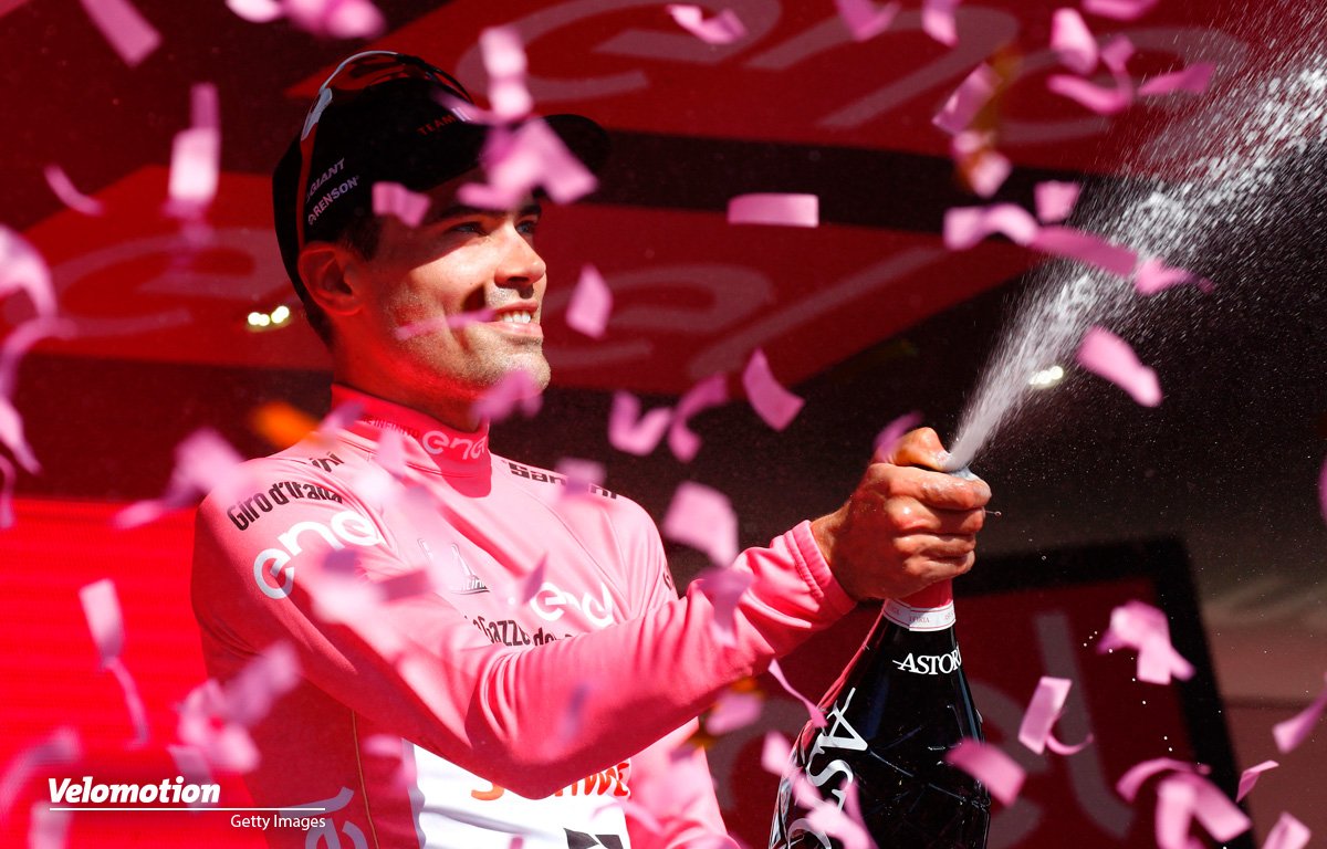Giro d'Italia 2017 Tom Dumoulin Maglia Rosa