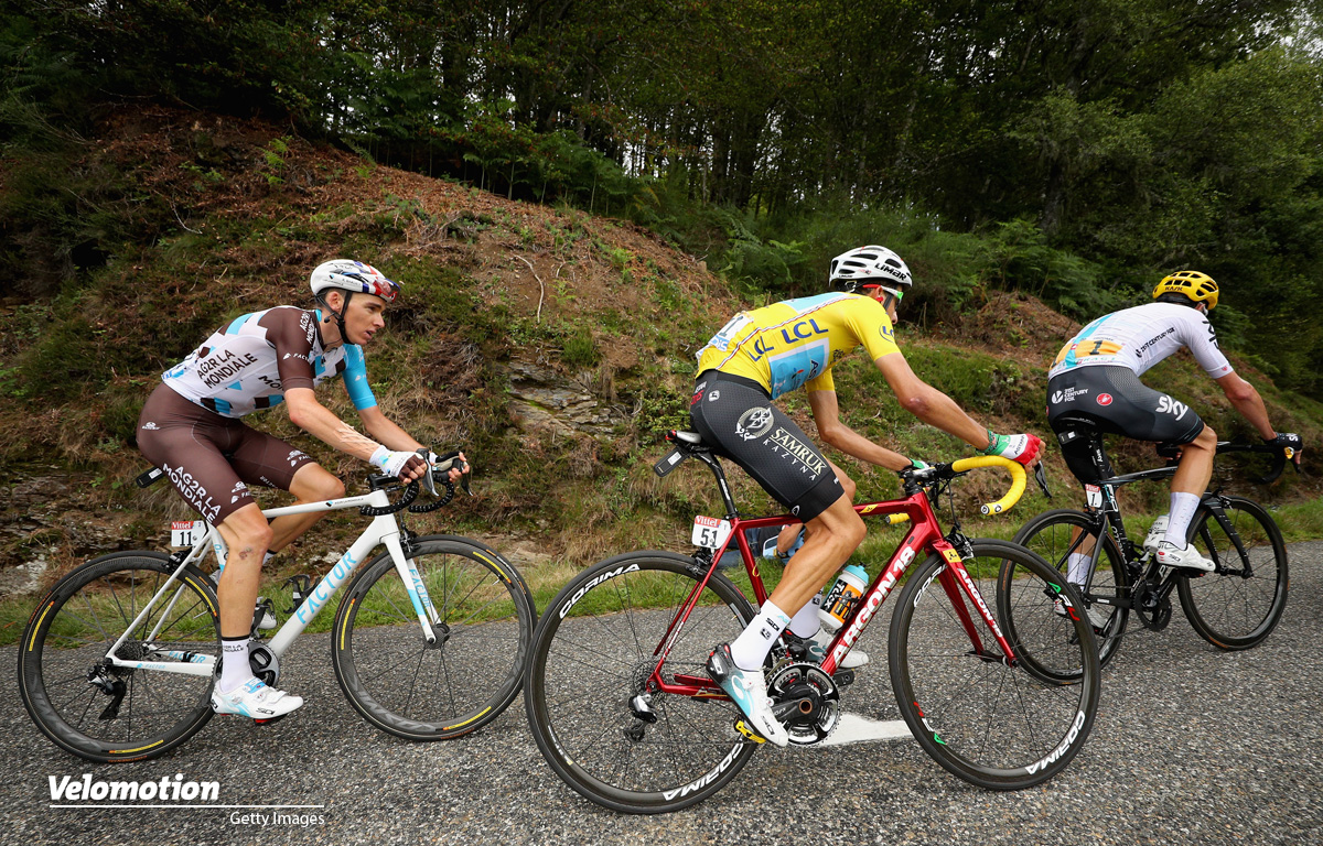 Tour de France Bardet Froome Aru