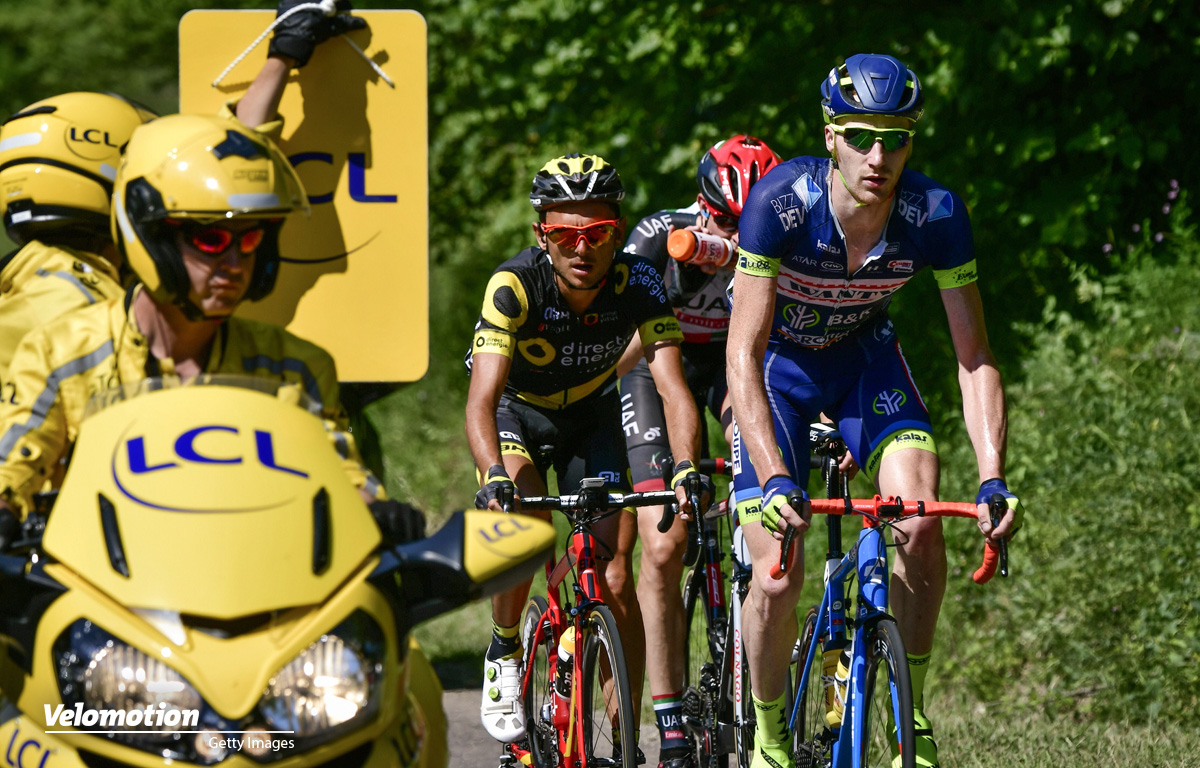 Tour de France Quemeneur Backaert Ausreißer