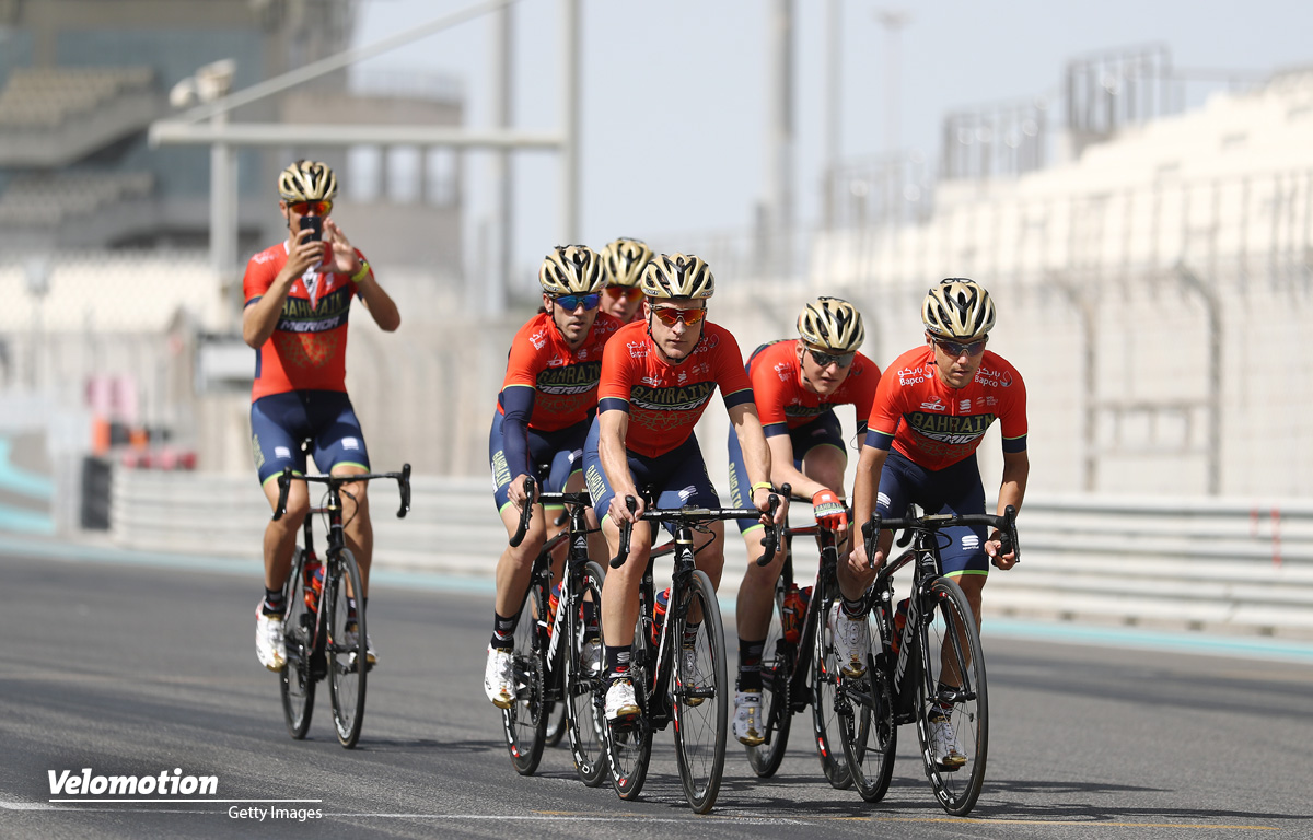 Giro d'Italia Teams Bahrain Merida