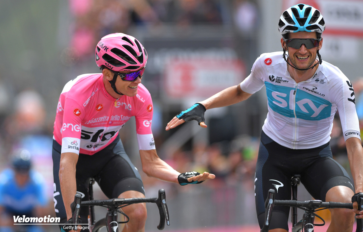 Giro d'Italia Chris Froome Wout Poels