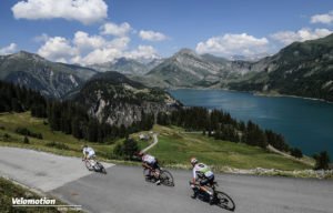 Tour de France Bilder 2018 Roselend Lake
