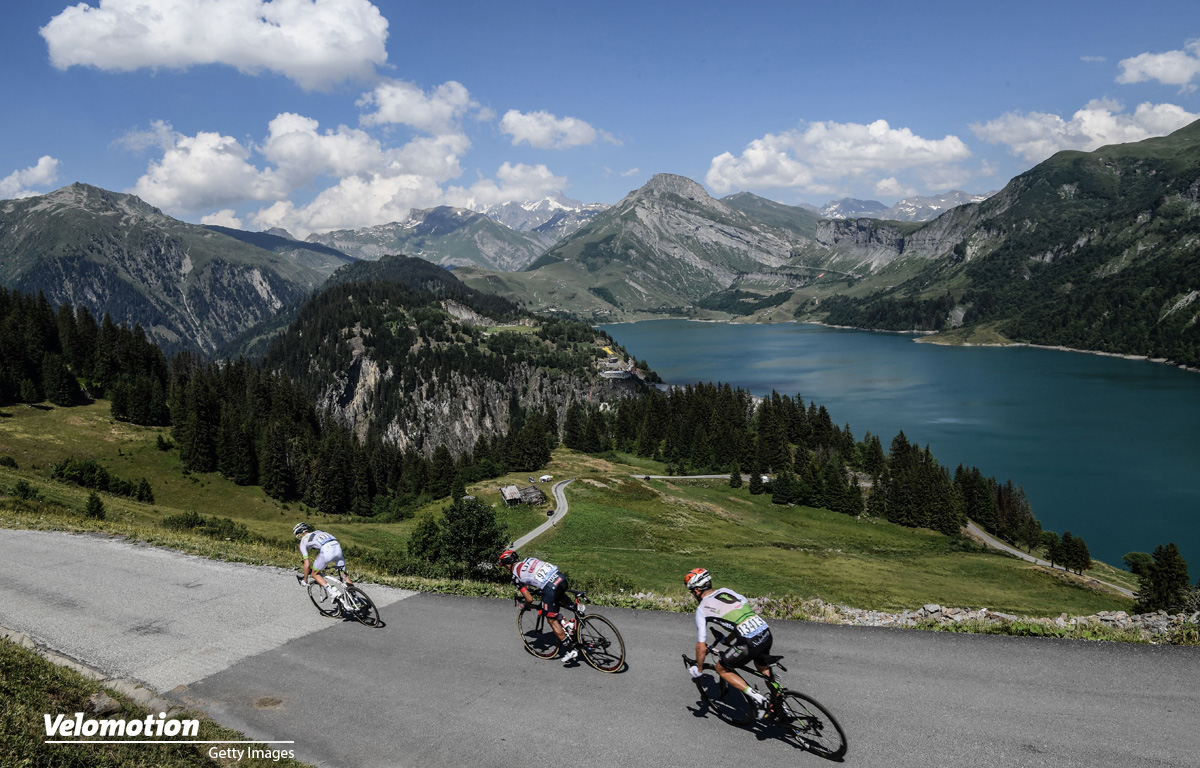 Tour de France Bilder 2018 Roselend Lake