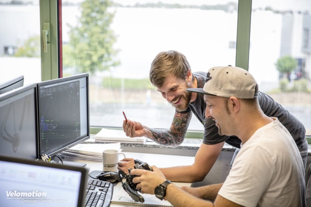 Photo de Sebastian et Holger de la gestion des produits