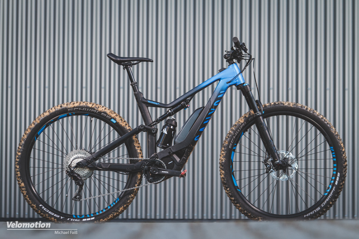 First Ride Canyon Neuron ON 2019 in the first test Velomotion