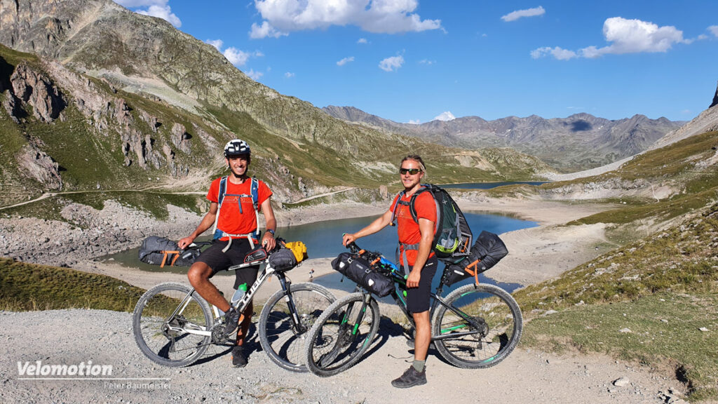 Radtour, Alpenüberquerung