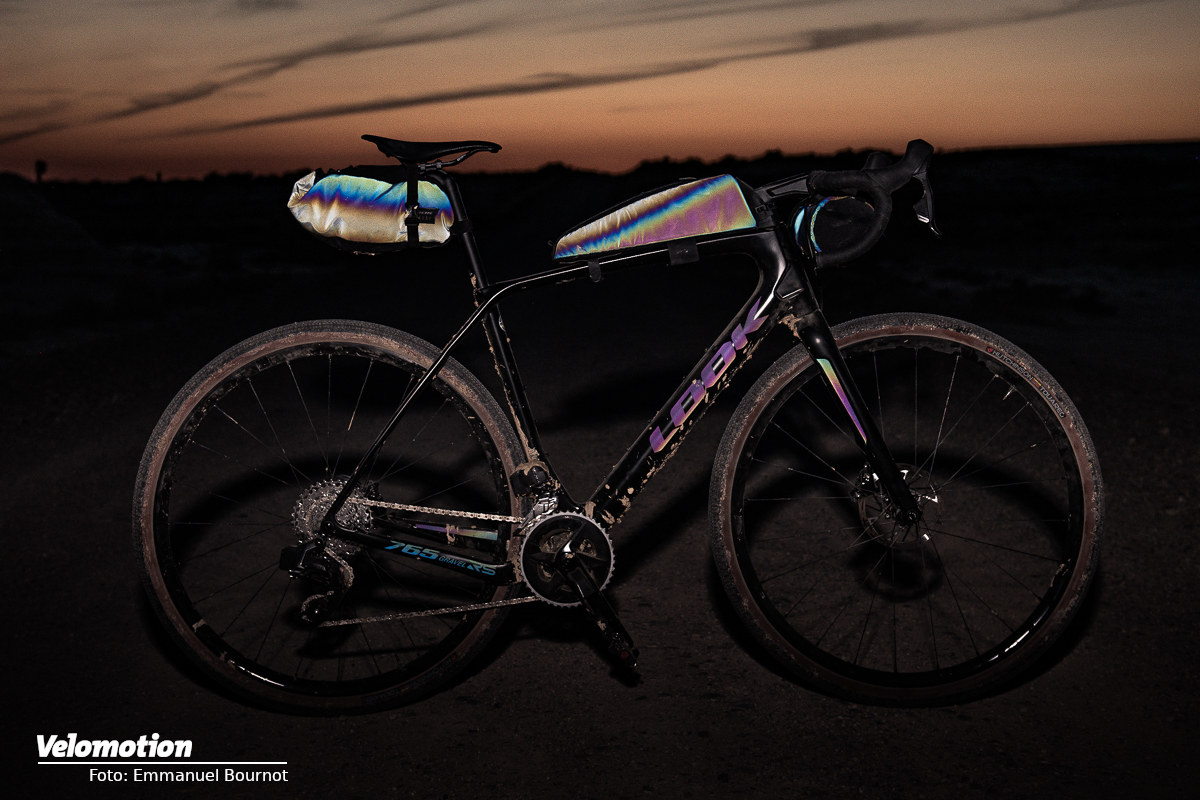 LOOK Gravel frames and Restrap bikepacking bags