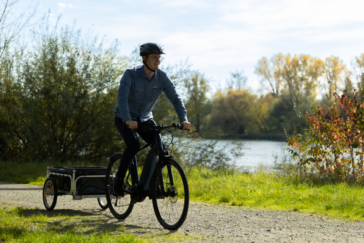 hautoo Fahrradanhänger