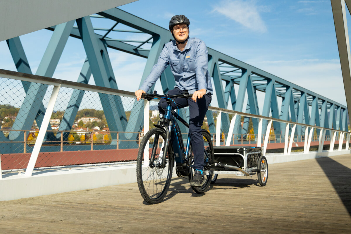 hautoo Fahrradanhänger