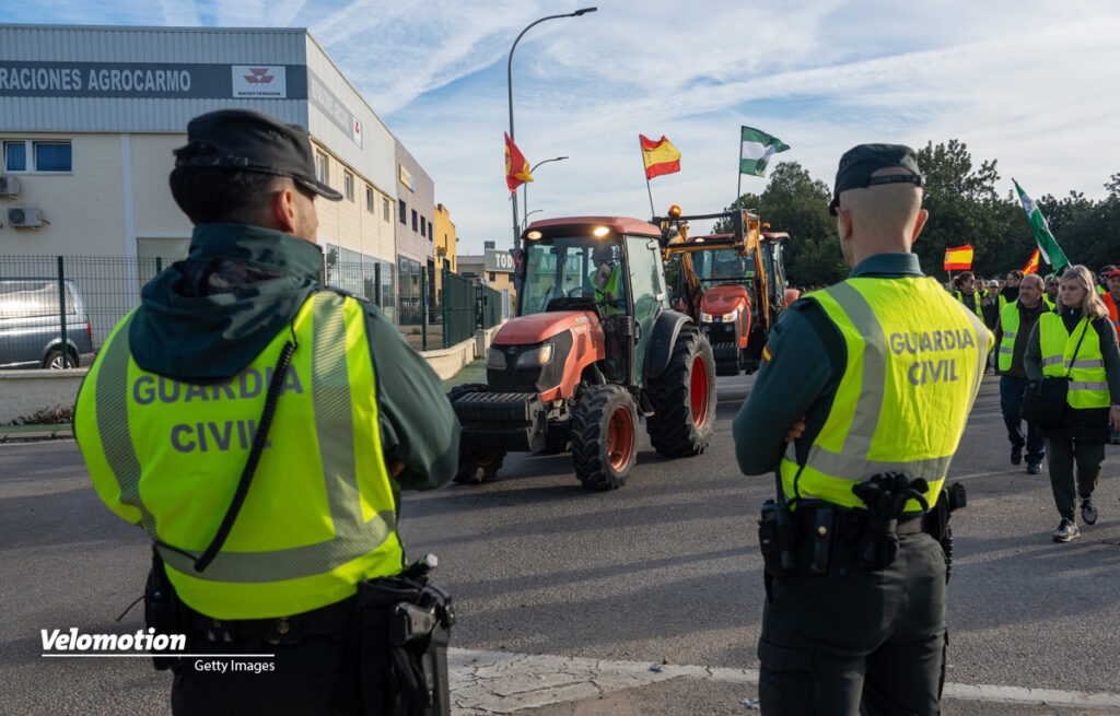 Ruta del Sol Bauernproteste Andalusien