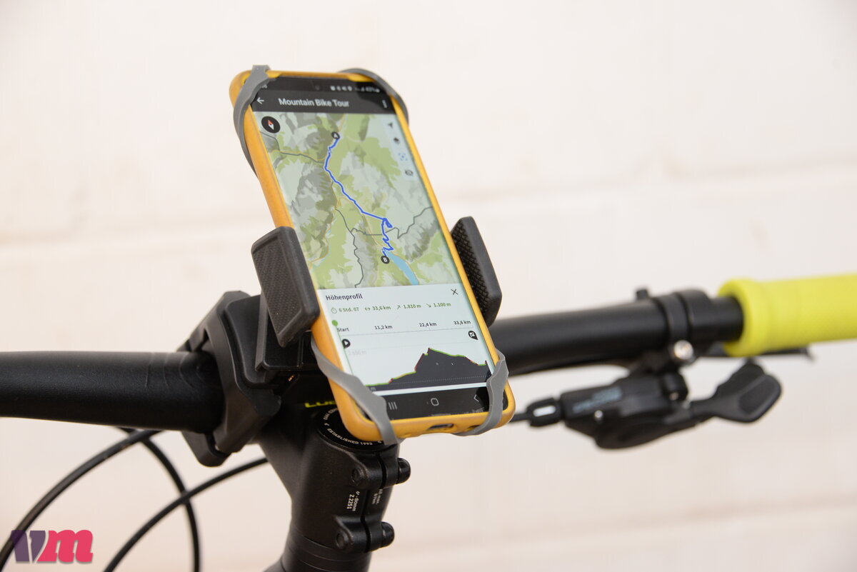 Support Vélo Pour GPS Garmin Edge - Compatible Edge 530, 540, 520 Plus - Guidon 25,4/31,8 Mm