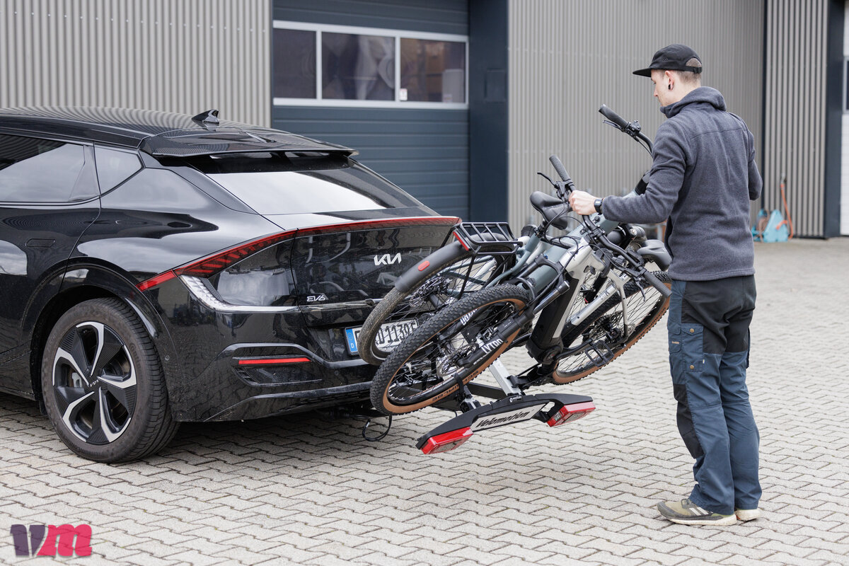 Westfalia Bikelander rear bike carrier in test - Velomotion