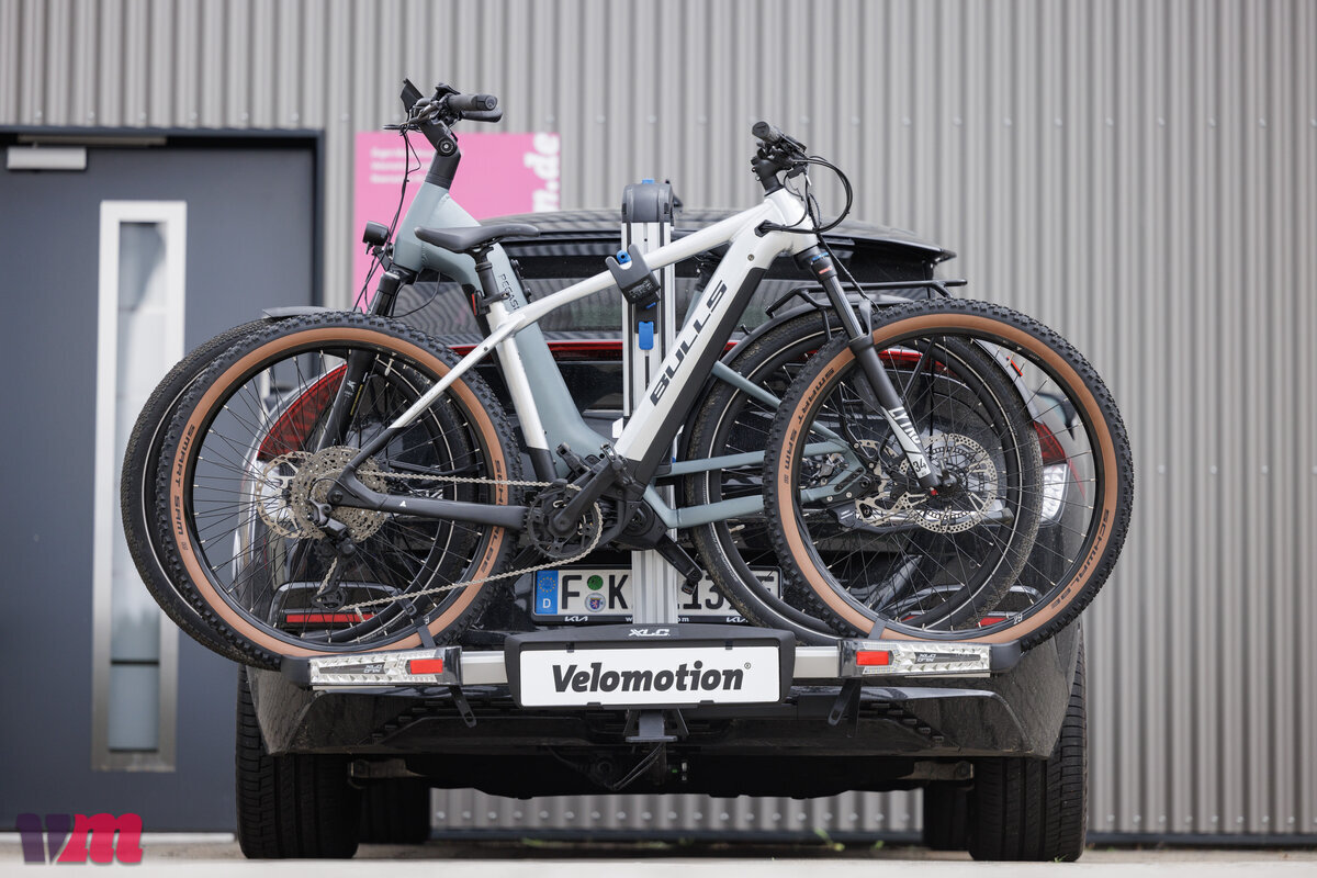 XLC Almada Work E rear bike carrier in test Velomotion