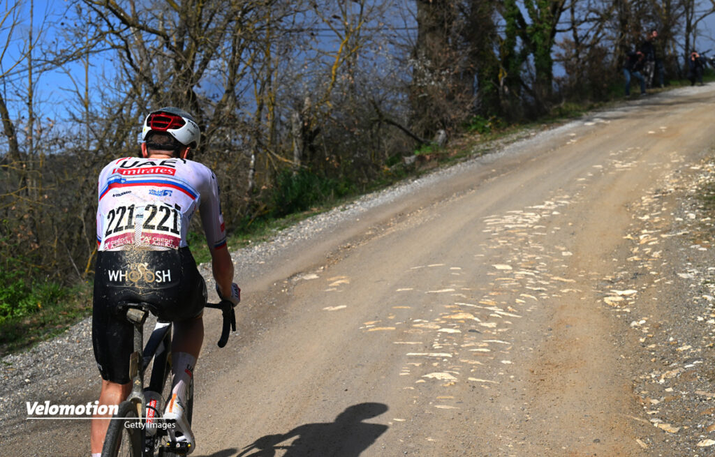Giro d'Italia 2024 Strade Bianche Pogacar